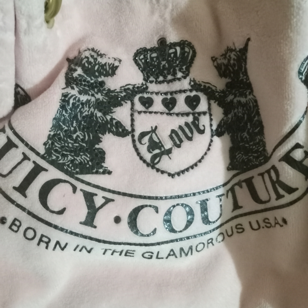 juicy Couture Y2K baby pink Scottie bag* WITH FLAWS*